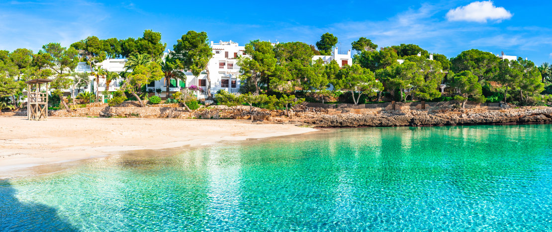 Vista da Cala Gran, em Maiorca, Ilhas Baleares Vista da Cala Gran, em Maiorca, Ilhas Baleares