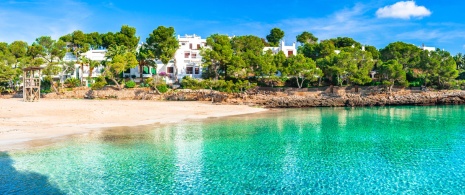Vista da Cala Gran, em Maiorca, Ilhas Baleares Vista da Cala Gran, em Maiorca, Ilhas Baleares