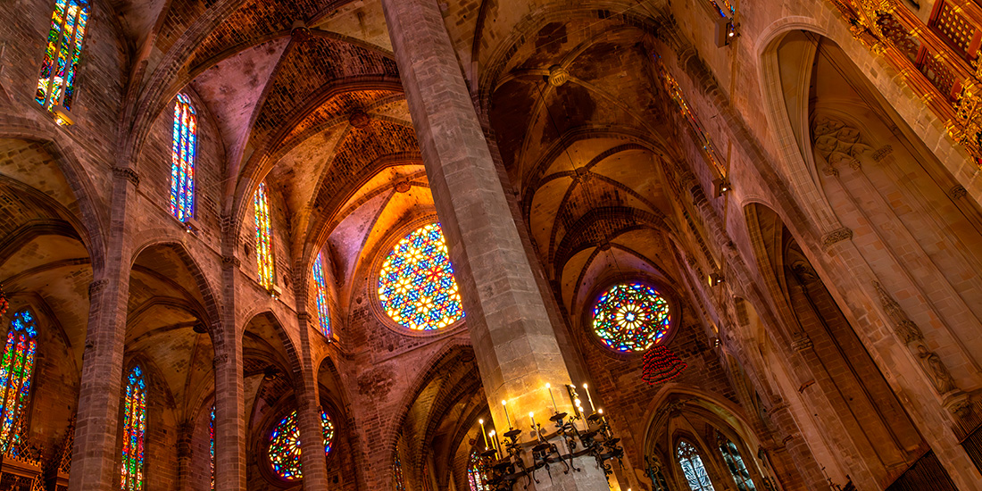 Intérieur de la cathédrale de Majorque