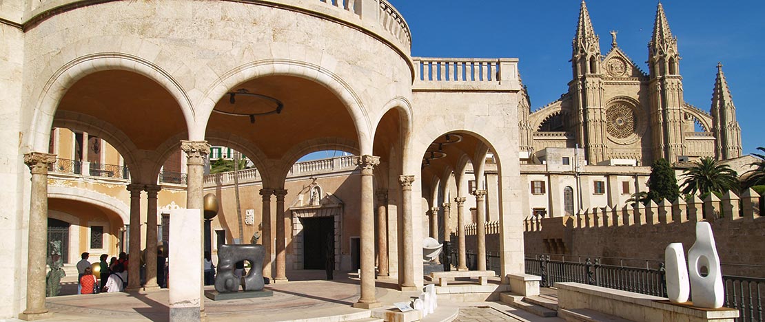 Patio del Palau March. Mallorca