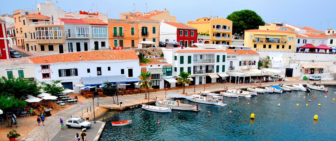 Puerto en Menorca