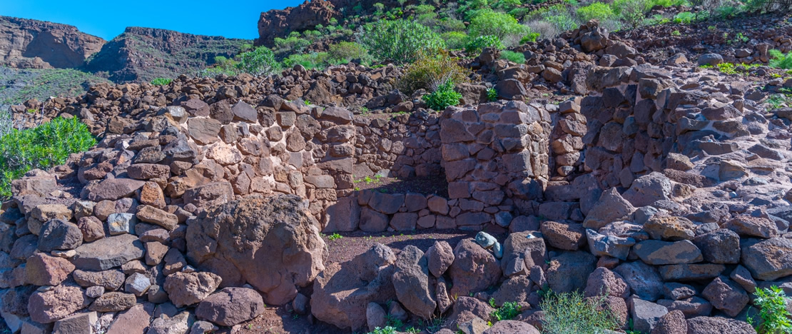 Fundstätte La Fortaleza. Santa Lucía de Tirajana, Gran Canaria