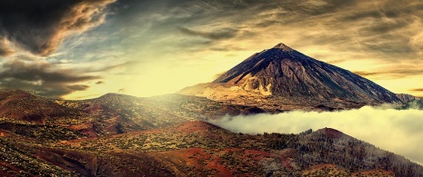 Panoramica del Teide. Tenerife Panoramica del Teide. Tenerife