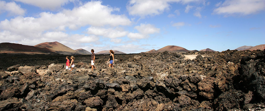 ランサロテ島の火山自然公園