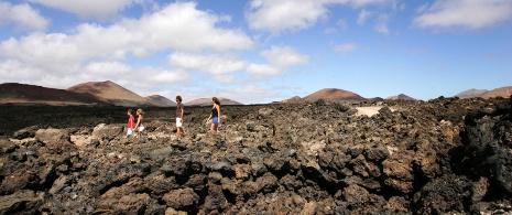 ランサロテ島の火山自然公園 ランサロテ島の火山自然公園