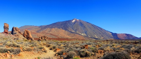 Blick auf den Teide-Nationalpark auf Teneriffa Blick auf den Teide-Nationalpark auf Teneriffa