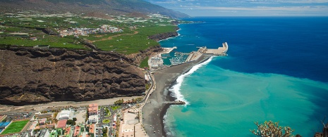 プエルト タサコルテ、ラ パルマ島、カナリア諸島 プエルト タサコルテ、ラ パルマ島、カナリア諸島