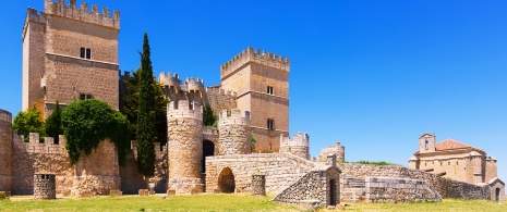 Ampudia Castle in Palencia Ampudia Castle in Palencia