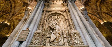 Innenansicht der Kathedrale von Ávila Innenansicht der Kathedrale von Ávila