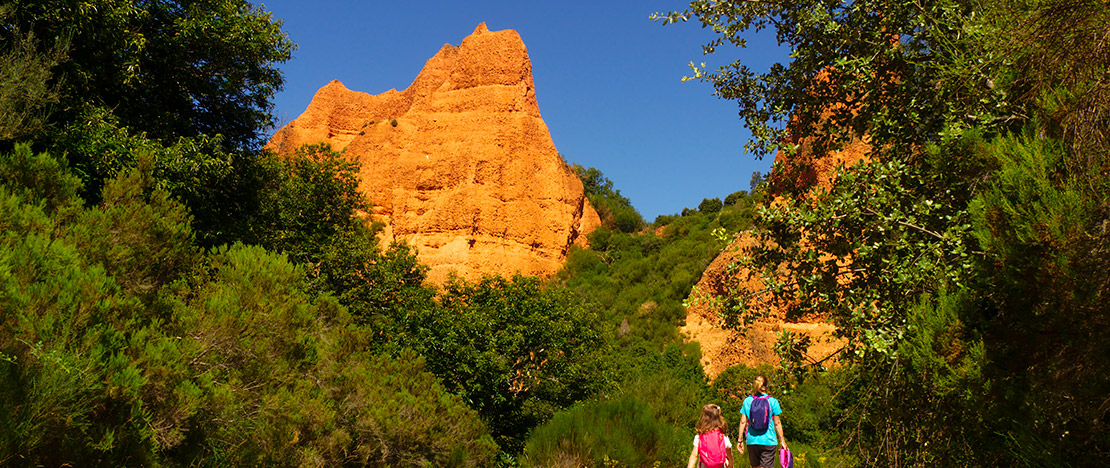 Família em Las Médulas, León Família em Las Médulas, León