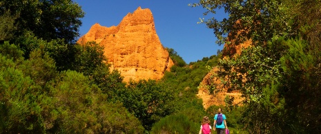 Família em Las Médulas, León Família em Las Médulas, León