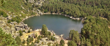Vista de la Laguna Negra. Soria Vista de la Laguna Negra. Soria