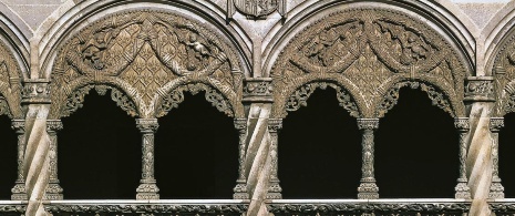 National Sculpture Museum. Arches of the interior patio. Valladolid National Sculpture Museum. Arches of the interior patio. Valladolid