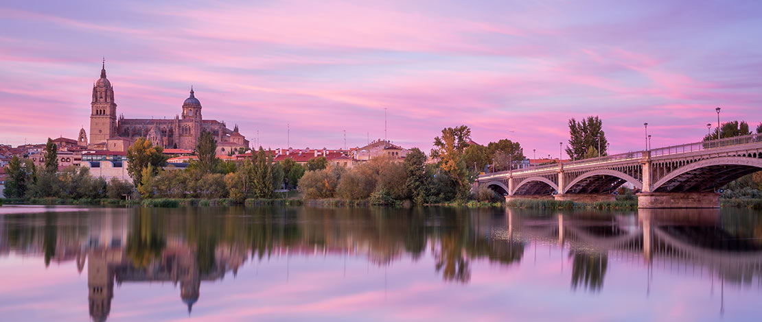 Blick auf Salamanca