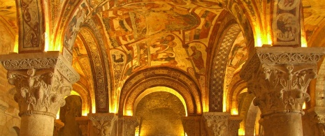 Romanesque frescoes of San Isidoro in Leon Romanesque frescoes of San Isidoro in Leon
