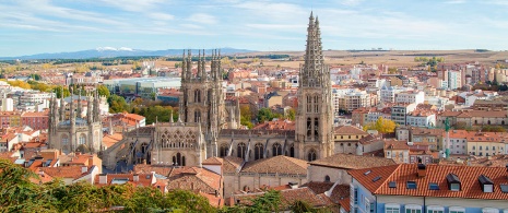 View of Burgos Cathedral View of Burgos Cathedral