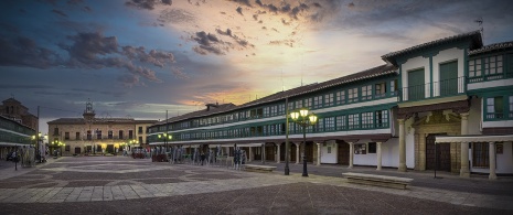 Plaza Mayor de Almagro, Ciudad Real, Castilla-La Mancha Plaza Mayor de Almagro, Ciudad Real, Castilla-La Mancha