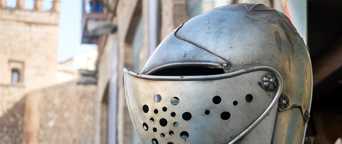 Détail d'une armure à Tolède