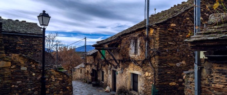 Detalhe de uma casa em Roblelacasa de Guadalajara, Castilla-La Mancha Detalhe de uma casa em Roblelacasa de Guadalajara, Castilla-La Mancha