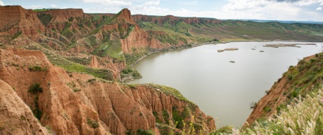 カスティージャ-ラ・マンチャ州トレド県にあるバランカス・デ・カストレホン・イ・カラーニャの眺め カスティージャ-ラ・マンチャ州トレド県にあるバランカス・デ・カストレホン・イ・カラーニャの眺め
