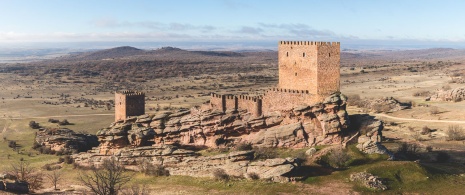 Burg von Zafra, Guadalajara Burg von Zafra, Guadalajara