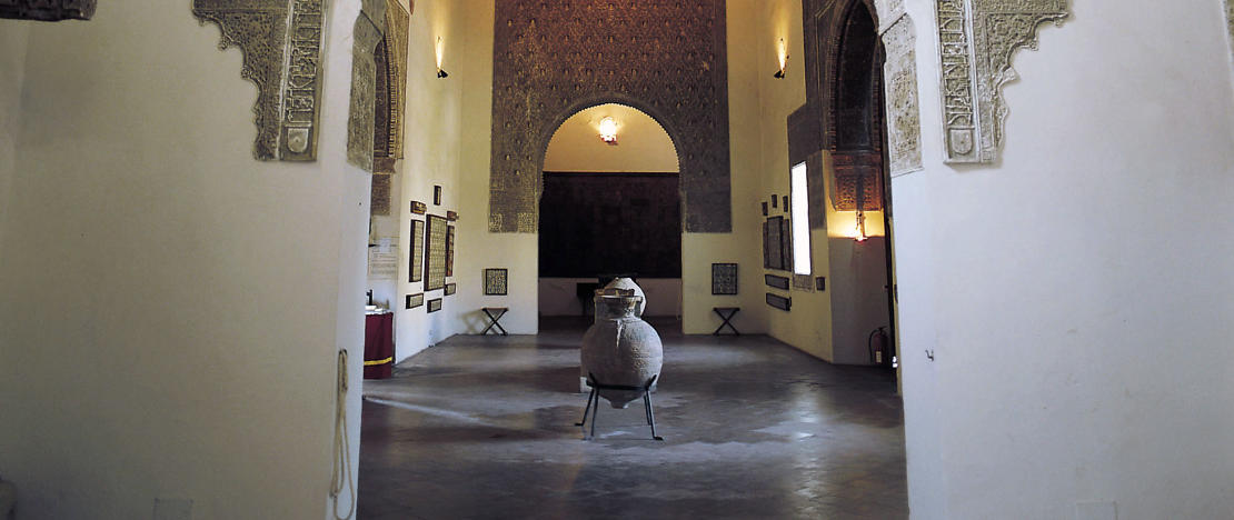 Wnętrze Muzeum Taller del Moro, typowy budynek mauretański, Toledo.