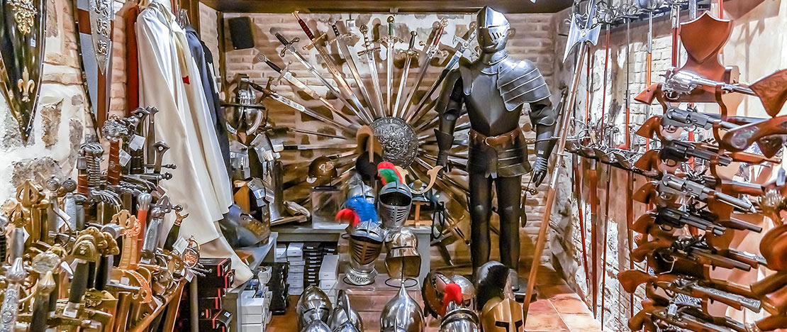 Boutique d'artisanat à Tolède