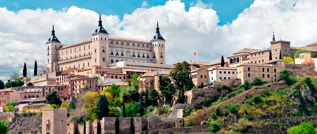 Widok na miasto Toledo, Kastylia-La Mancha