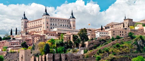 Widok na miasto Toledo, Kastylia-La Mancha Widok na miasto Toledo, Kastylia-La Mancha