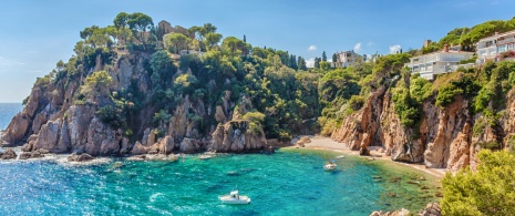 Views from the Marimurtra gardens in Sa Forcanera, Blanes (Girona, Catalonia) Views from the Marimurtra gardens in Sa Forcanera, Blanes (Girona, Catalonia)