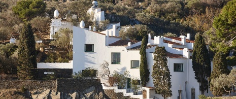 General view of the Salvador Dalí House in Portlligat General view of the Salvador Dalí House in Portlligat
