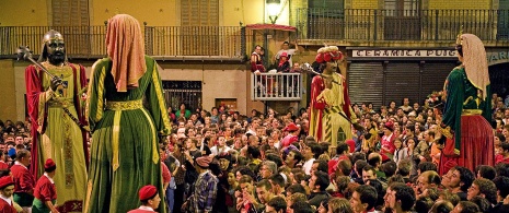 Fête La Patum. Berga. Barcelone Fête La Patum. Berga. Barcelone