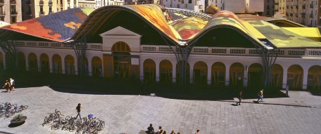 Mercado de Santa Caterina, Barcelona Mercado de Santa Caterina, Barcelona