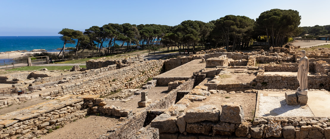 Griechische und römische Ruinen von Empúries. L’Escala, Girona