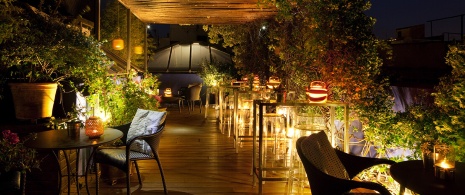 Terrasse des Hotels Roba Estesa Terrasse des Hotels Roba Estesa