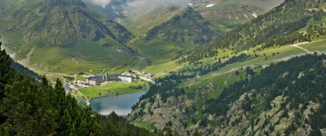 Widoki na Vall de Nuria (Girona) Widoki na Vall de Nuria (Girona)
