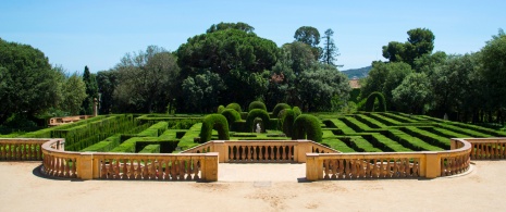 Vista del Laberint d'Horta de Barcelona, Cataluña Vista del Laberint d'Horta de Barcelona, Cataluña