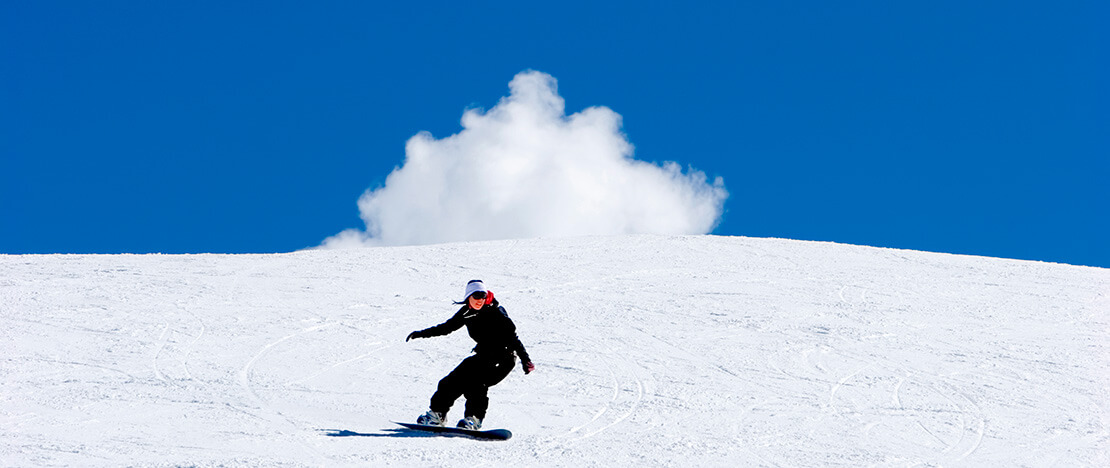 Skisport in Pradollano, Sierra Nevada
