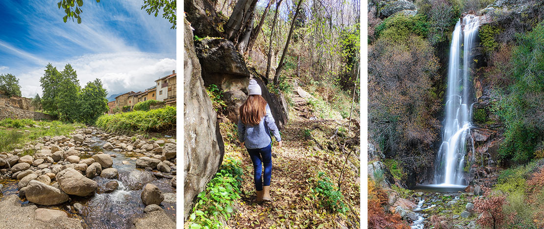 Town of Hervás and hiking to the Chorrera de Hervás, Extremadura