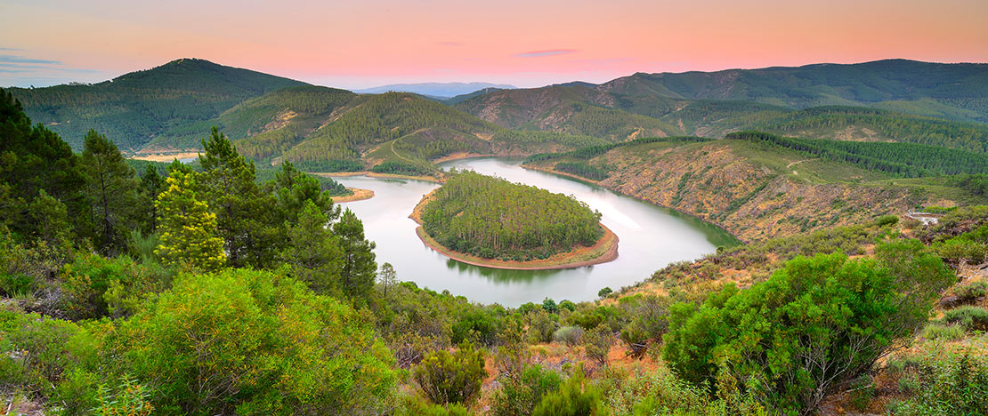 Meandro del Melero, Extremadura