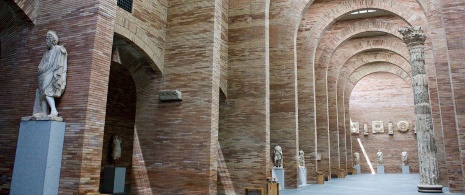 Interno del Museo Nazionale di Arte Romana di Mérida Interno del Museo Nazionale di Arte Romana di Mérida