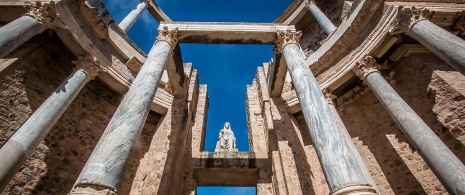 Teatro romano de Mérida Teatro romano de Mérida