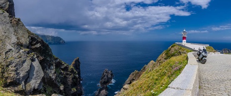 Leuchtturm von Cape Ortegal, A Coruña, Galizien Leuchtturm von Cape Ortegal, A Coruña, Galizien