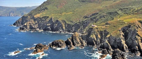 Vista do Farol de Punta de Candieira, La Coruña Vista do Farol de Punta de Candieira, La Coruña