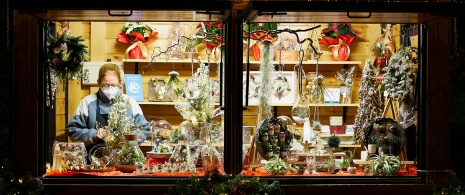 Weihnachtsmarkt in Santiago de Compostela Weihnachtsmarkt in Santiago de Compostela