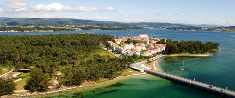 La Toja island in O Grove, Pontevedra La Toja island in O Grove, Pontevedra