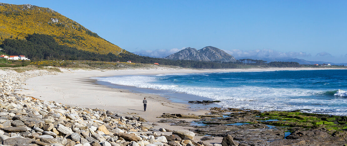 Carnota Beach in A Coruña