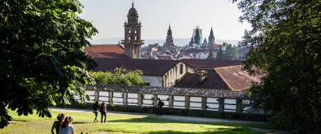 Gardens in Santiago de Compostela Gardens in Santiago de Compostela