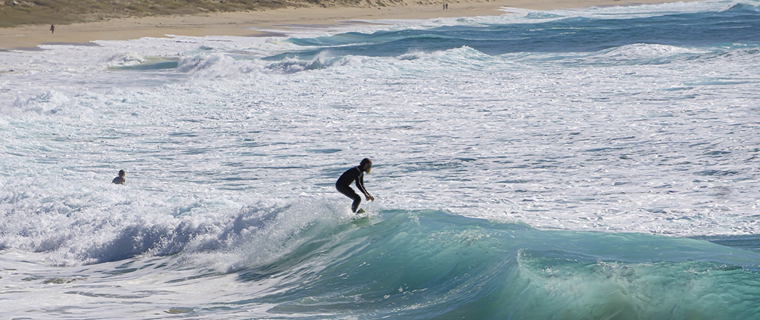 Surfista a Ferrol