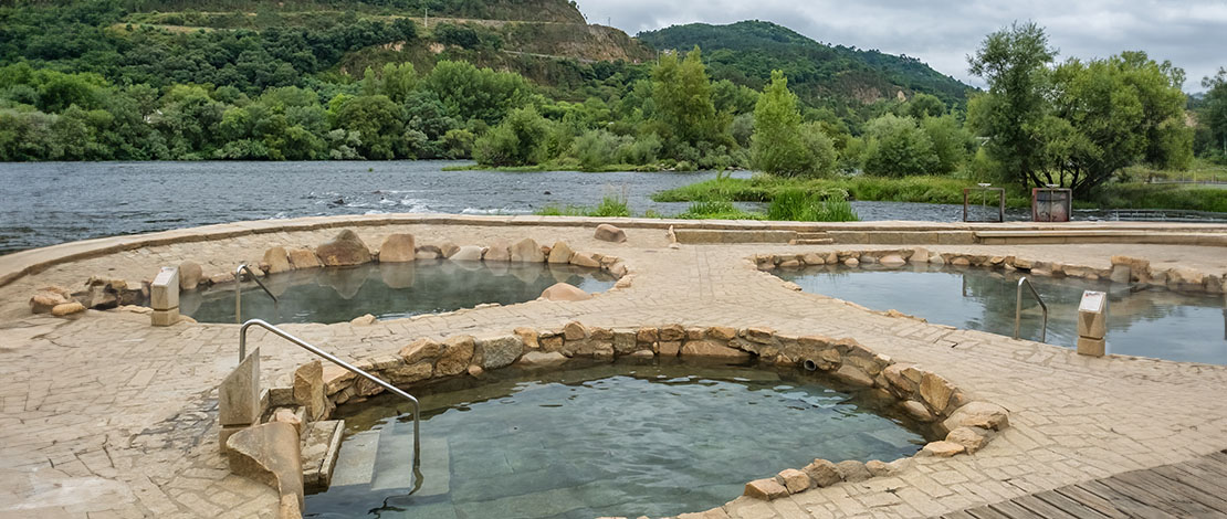 Muiño da Veiga Thermal Baths in the Outariz spa area in Ourense, Galicia